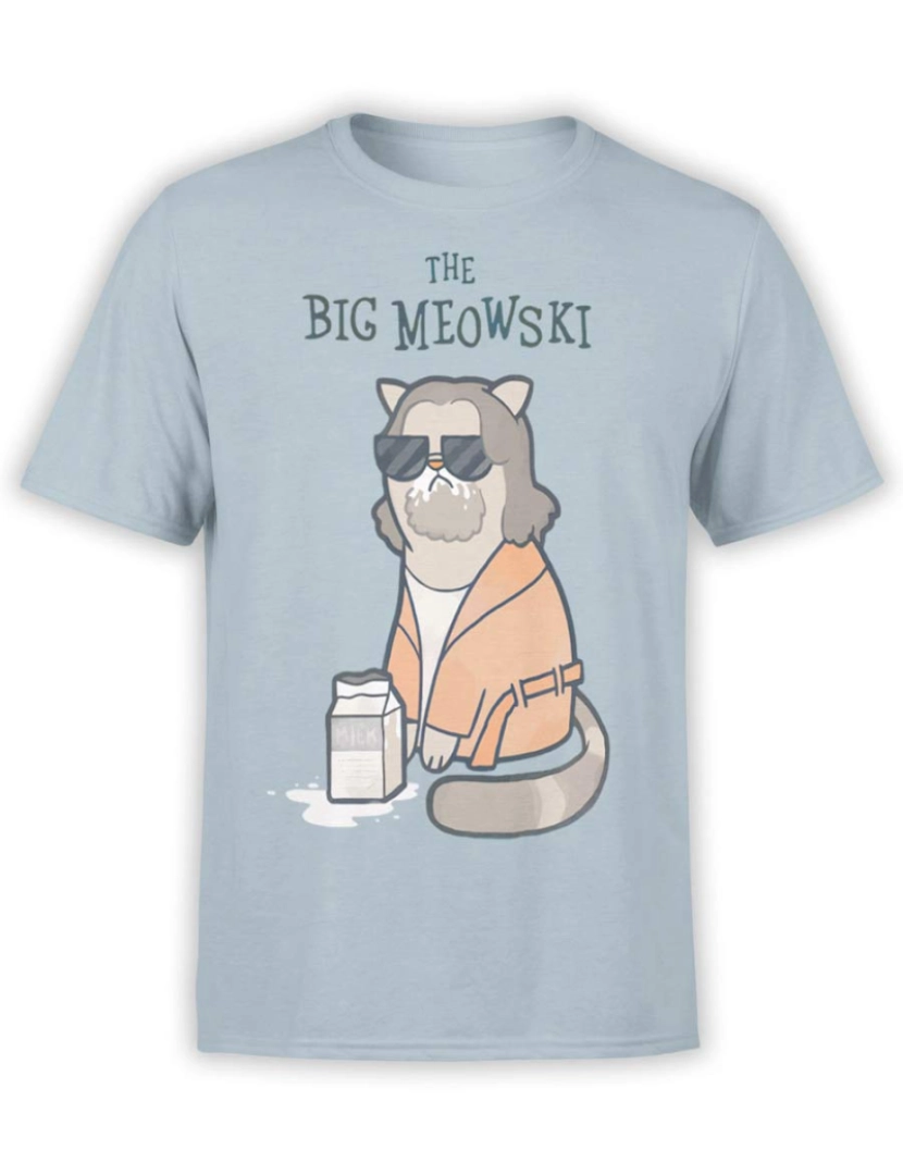 Rockinstone - Camiseta Grande Lebowski “Meowski”-S