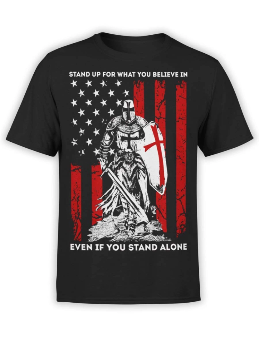 Rockinstone - Camiseta Knight “Stand Alone”-S