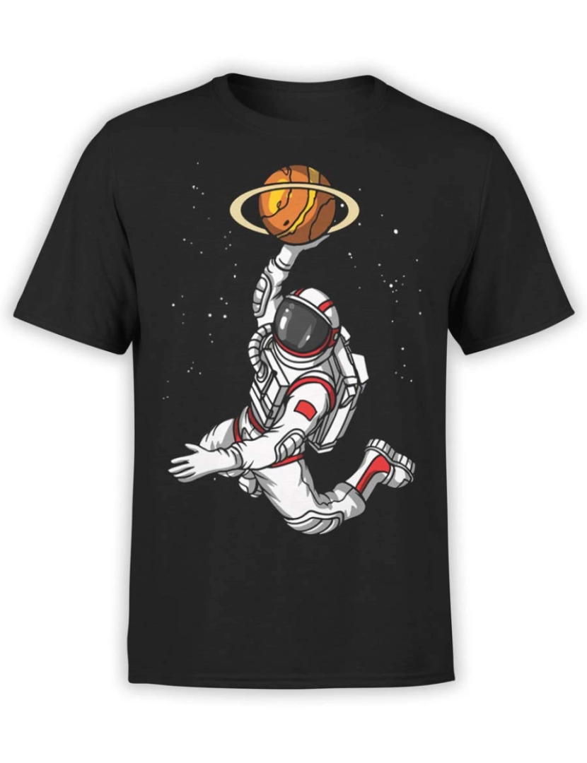 imagem de Camisetas NASA “Basquete Espacial”-S1