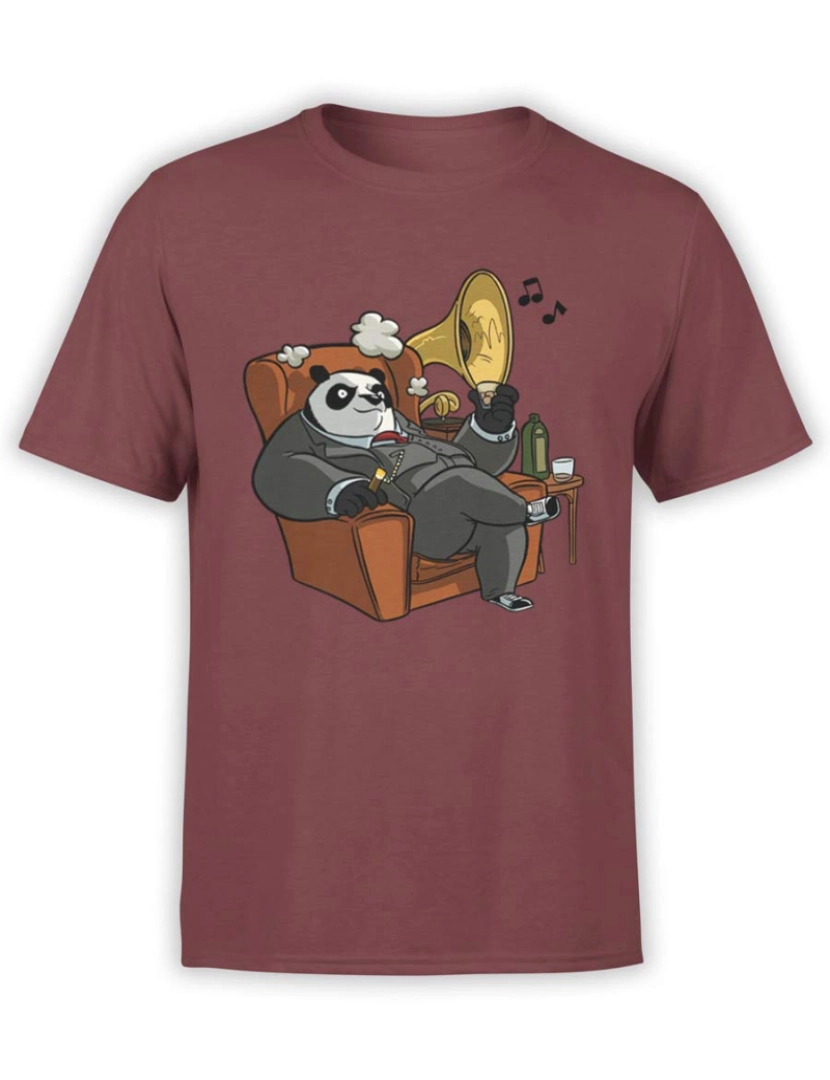 Rockinstone - Camiseta Panda “Sr. Panda"-S