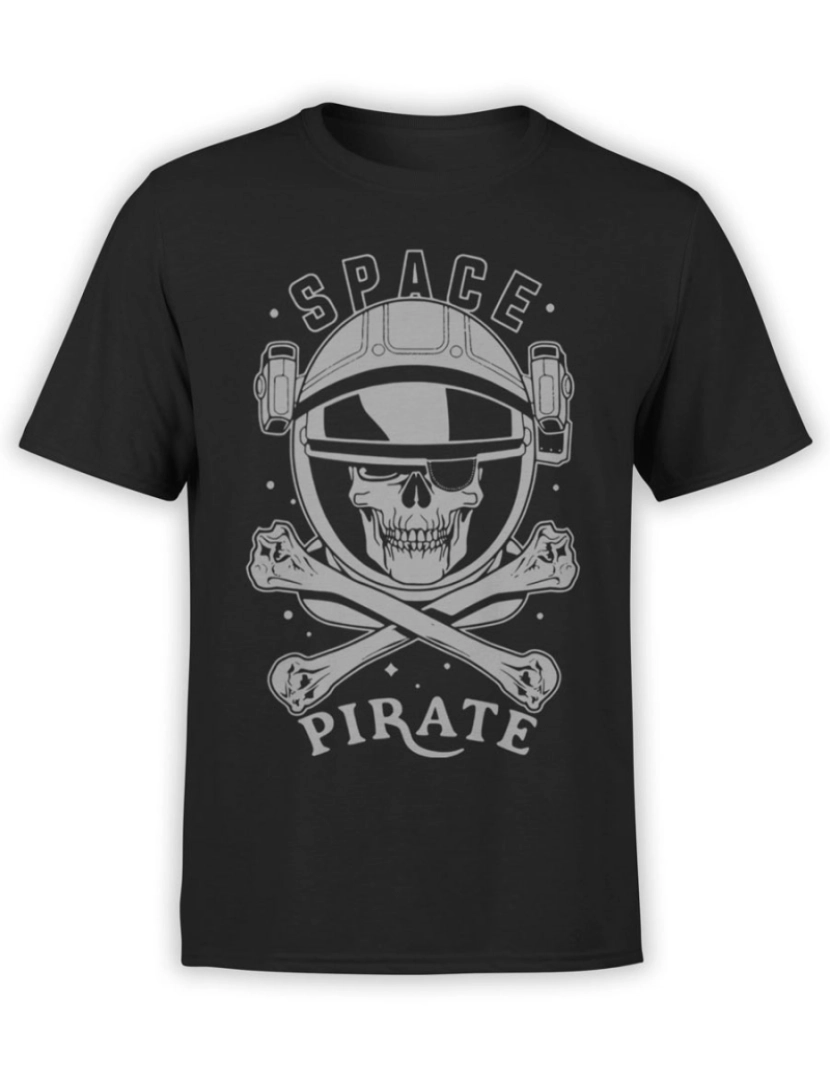 Rockinstone - Camisa Pirata “Pirata Espacial”-S