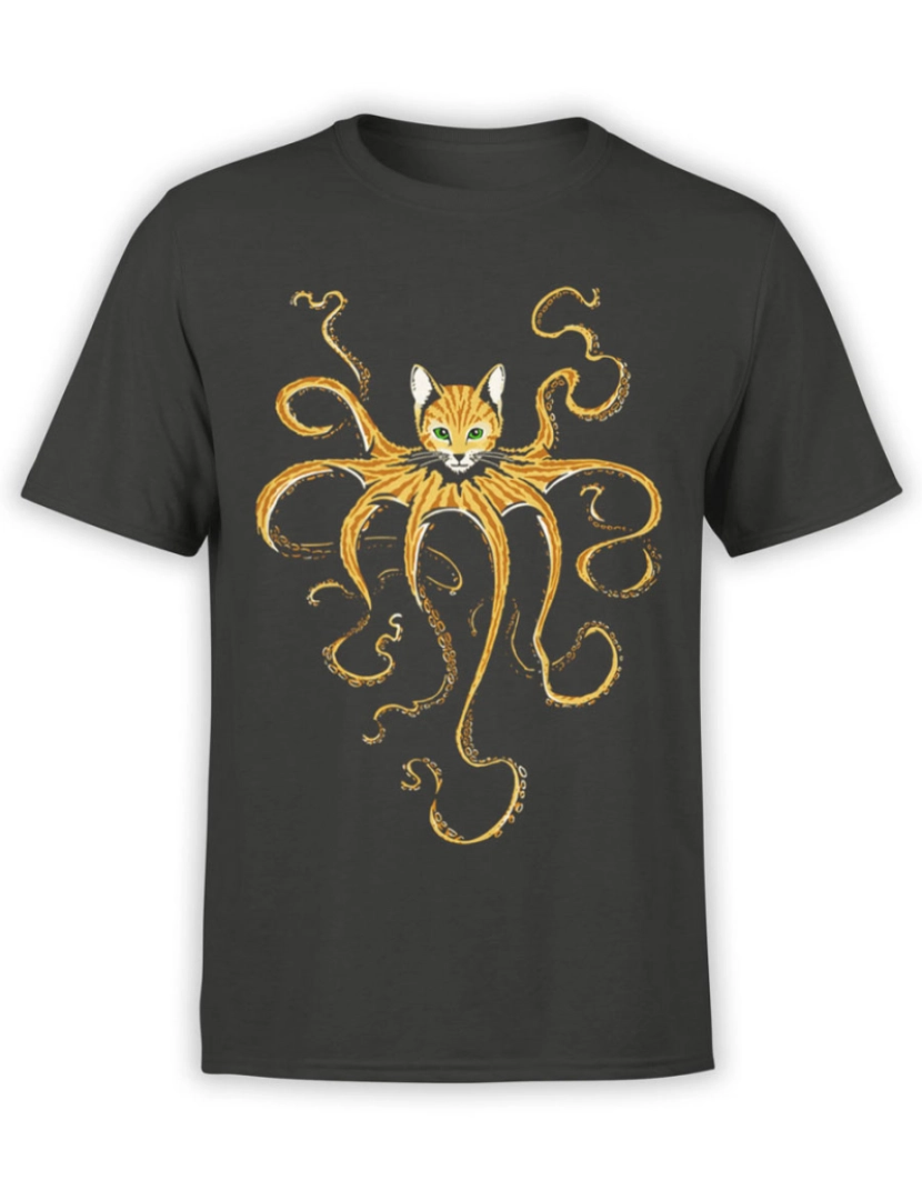 Rockinstone - Camisas de gato “Octocat”-S