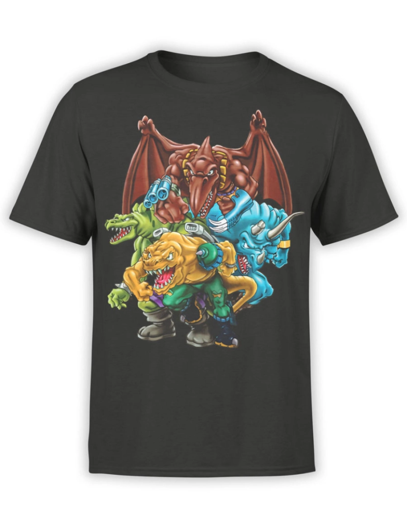 Rockinstone - Camiseta Dinossauro “Extremo”-S