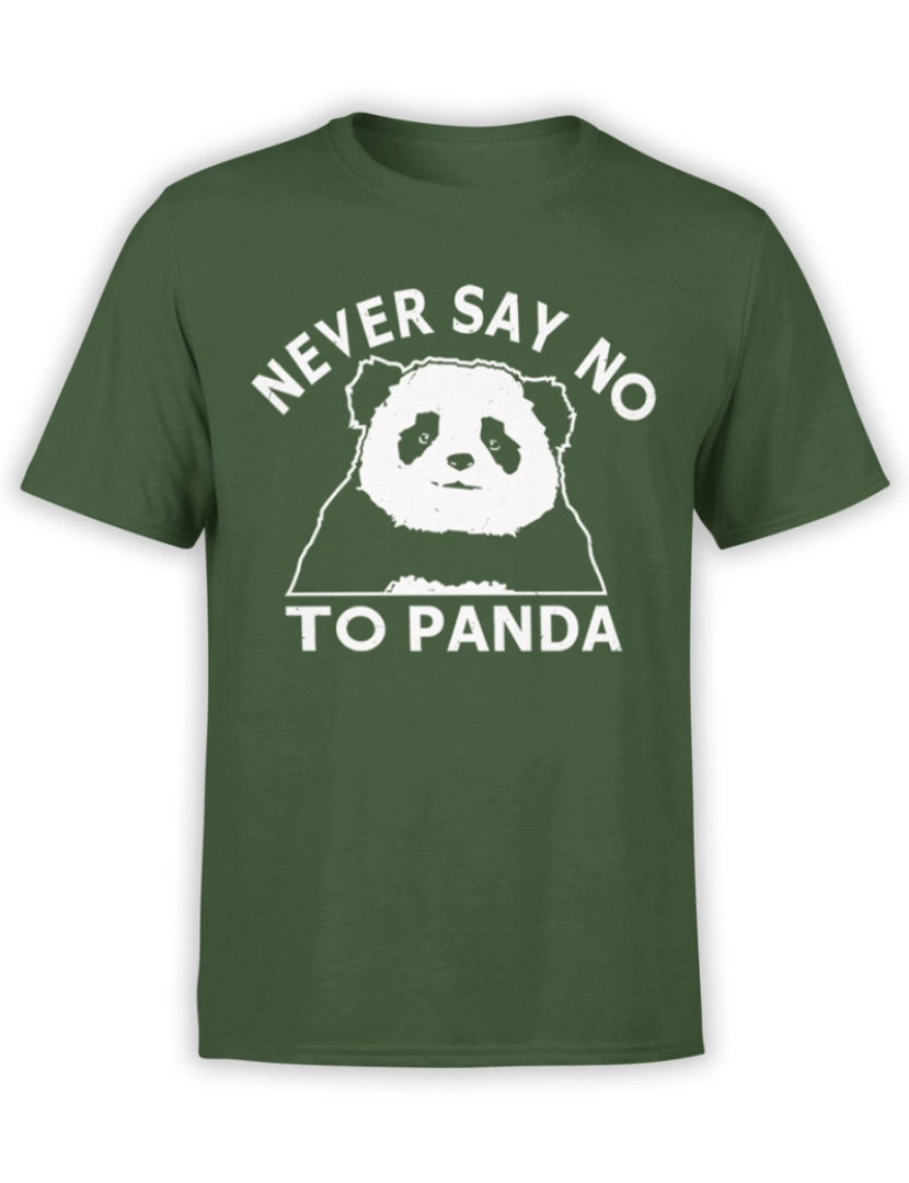 imagem de Camiseta Panda Nunca diga não-S1