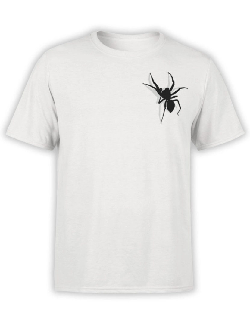 Rockinstone - Camisetas legais aranha-S