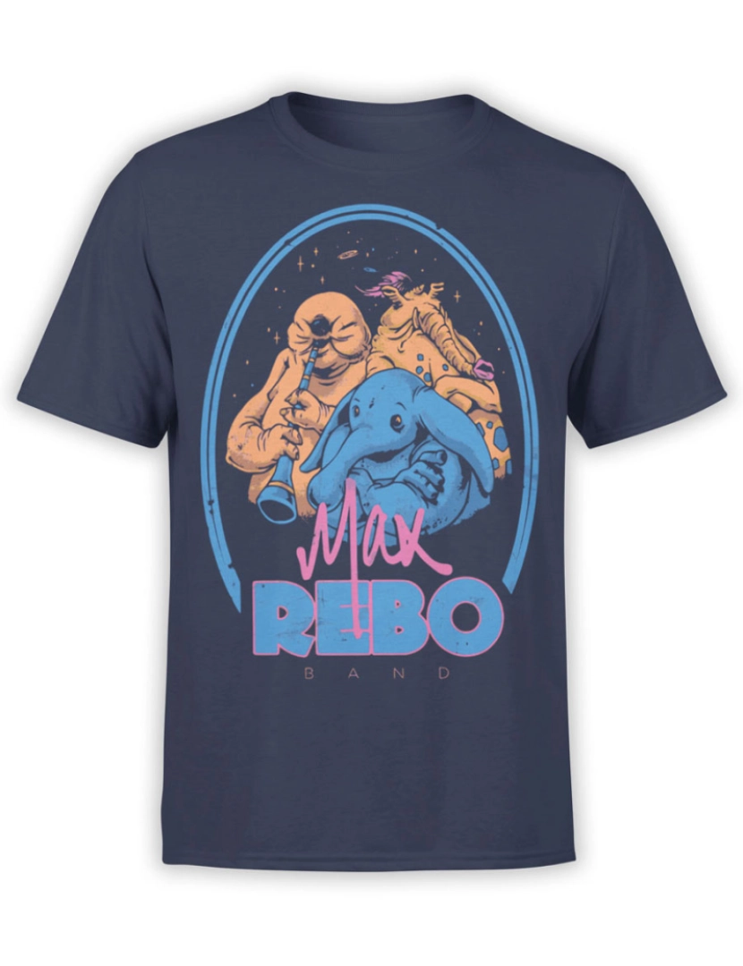 Rockinstone - Camiseta Star Wars Rebo Band-S