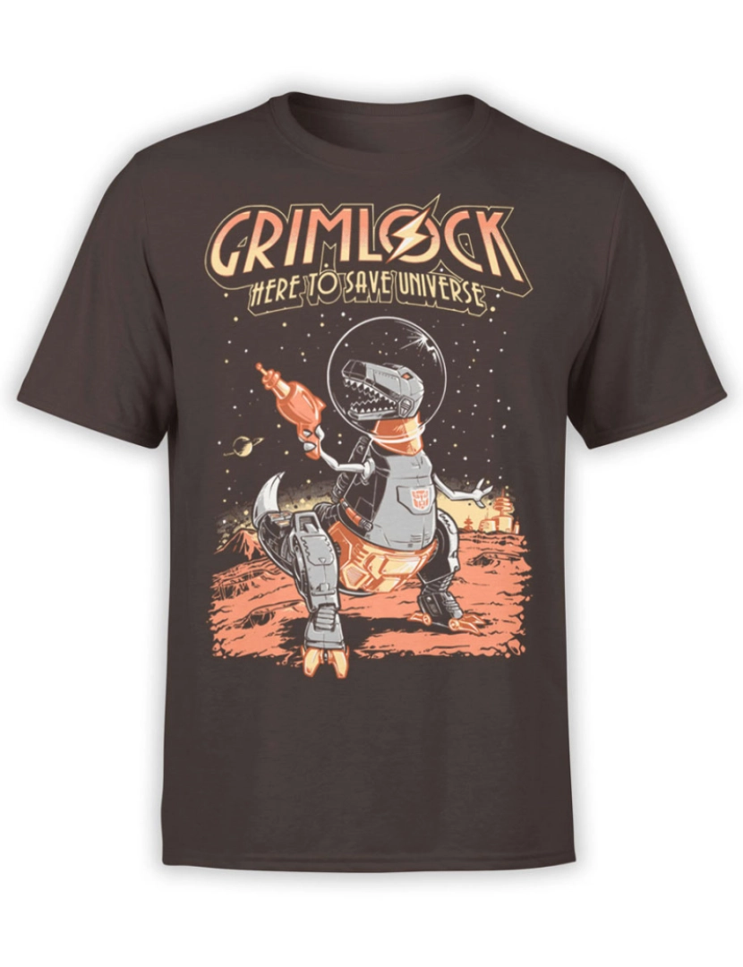 Rockinstone - Camiseta Dinossauro Dinobot-S