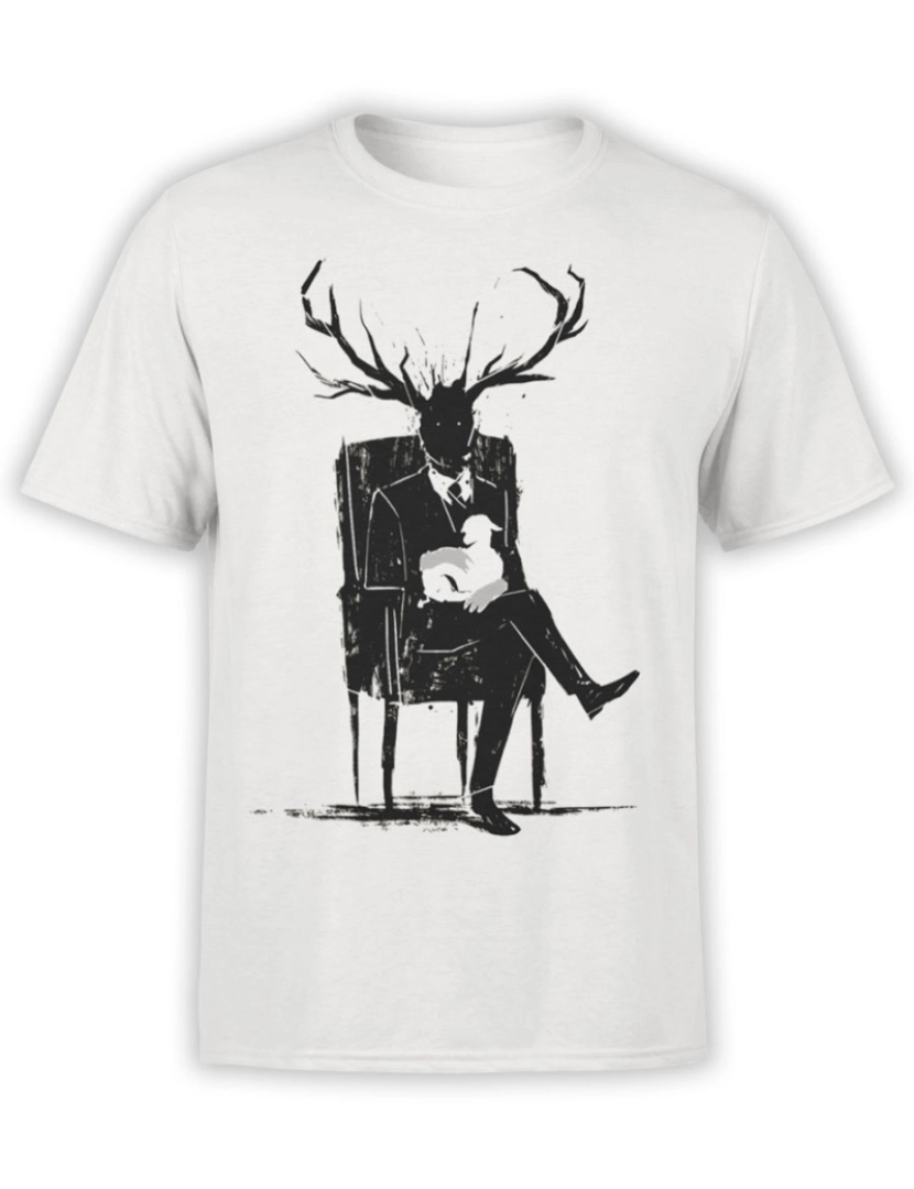 Rockinstone - Camisa Monstro Hannibal Lecter-S