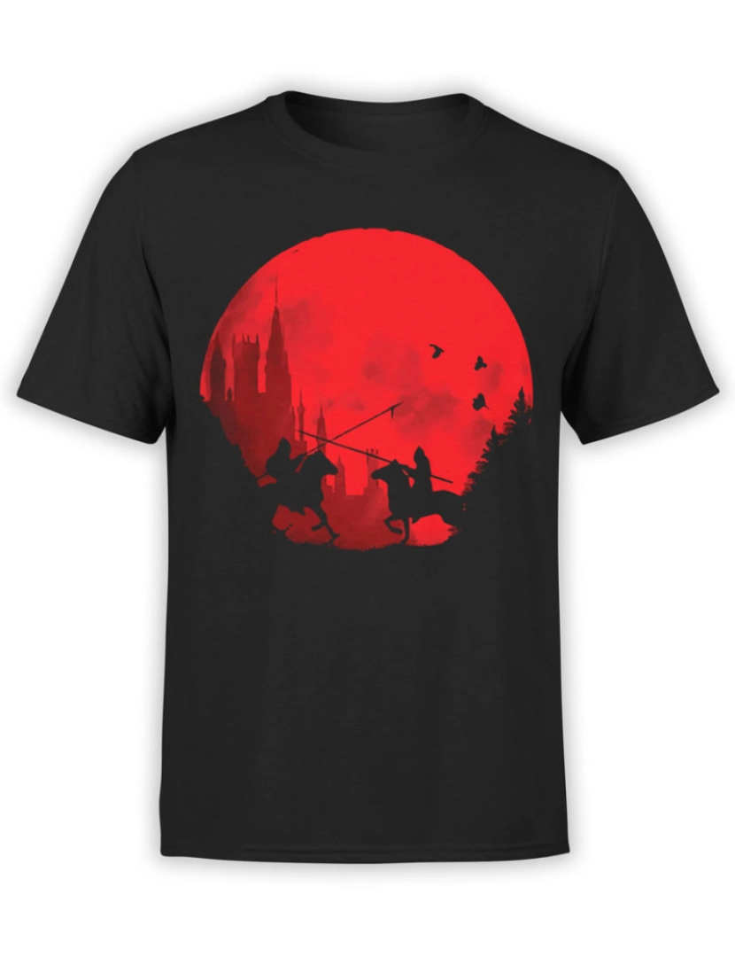 imagem de Camiseta Cavaleiro Pôr do Sol-S1