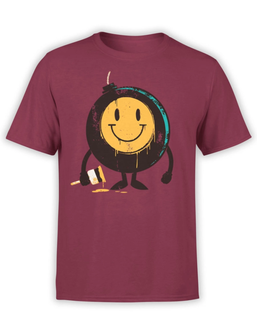 imagem de Camisetas legais Bomba Positiva-S1