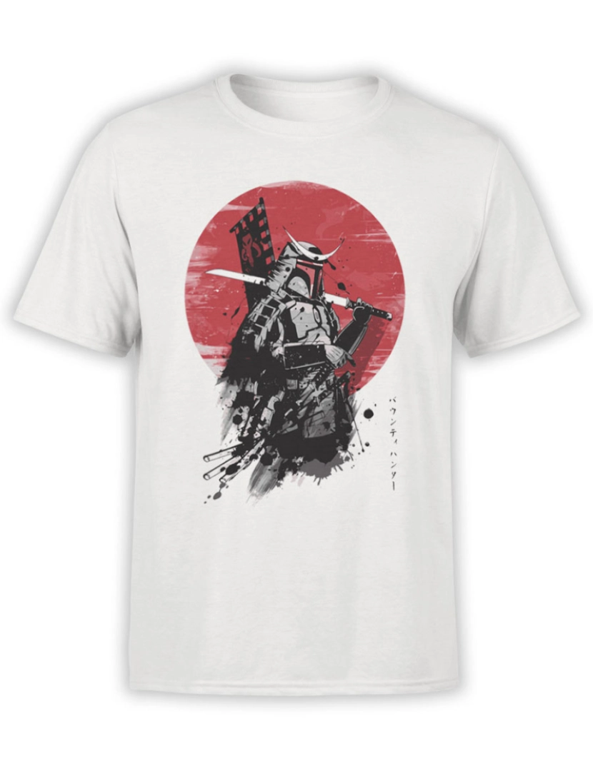 imagem de Camiseta Star Wars Samurai Boba Fett-S1