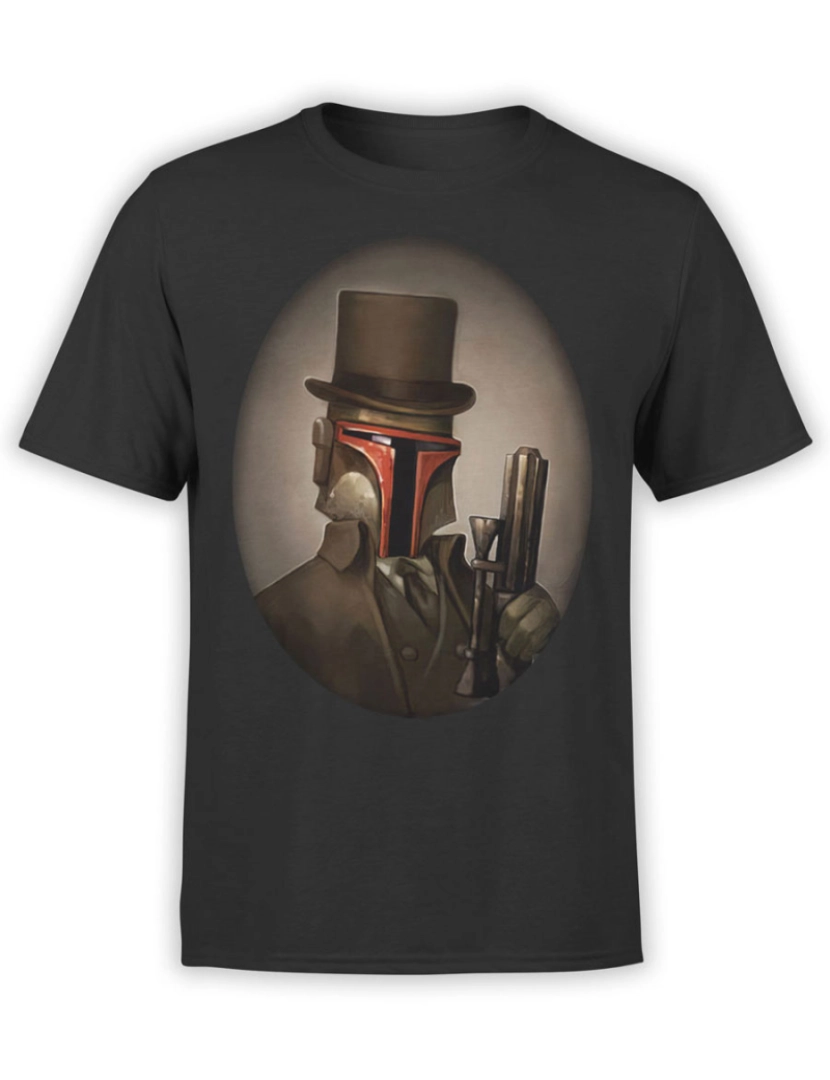 Rockinstone - Camiseta Star Wars Sr. Boba Fett-S