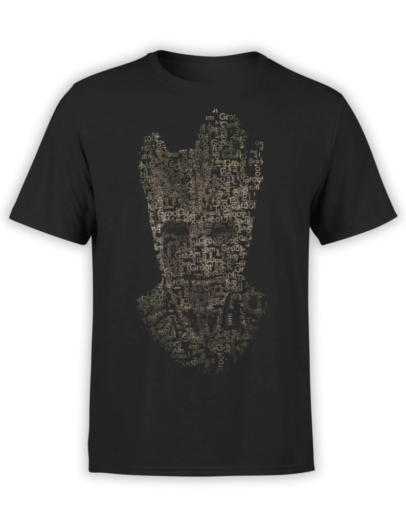 imagem de Camiseta Guardiões da Galáxia Eu sou Groot-S1