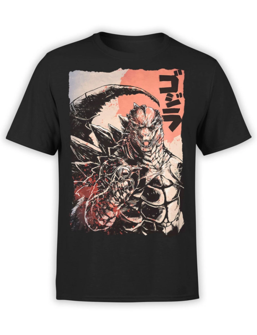 Rockinstone - Camiseta Godzilla Você-S