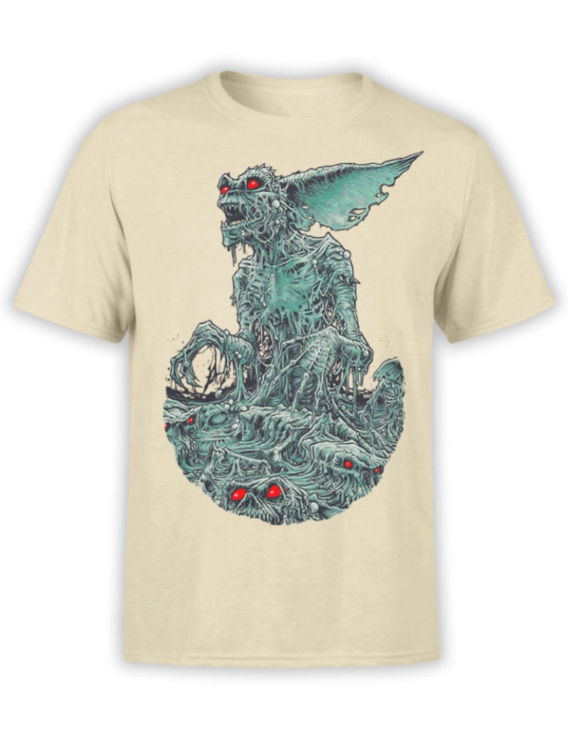 Rockinstone - Monstro da camiseta Gremlins-S