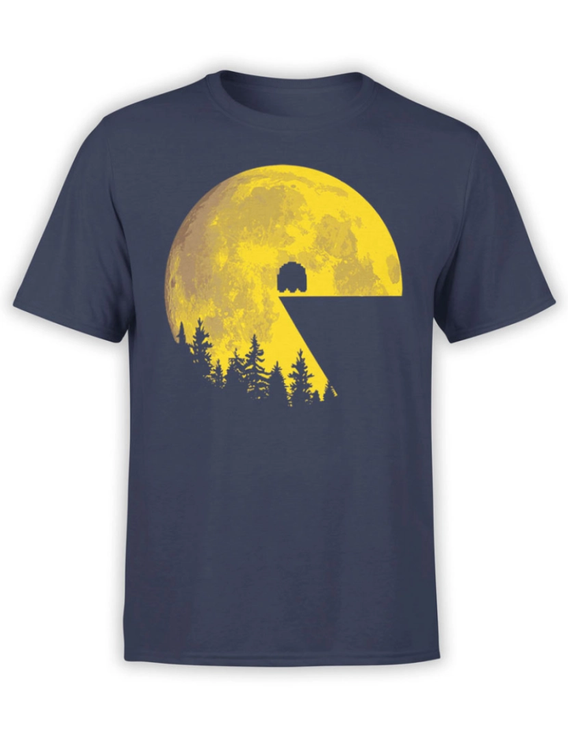 imagem de Camiseta Pac-Man Lua-S1