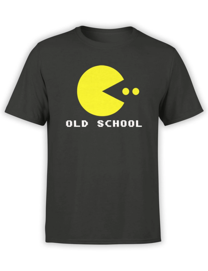 imagem de Camiseta Pac-Man Old School-S1