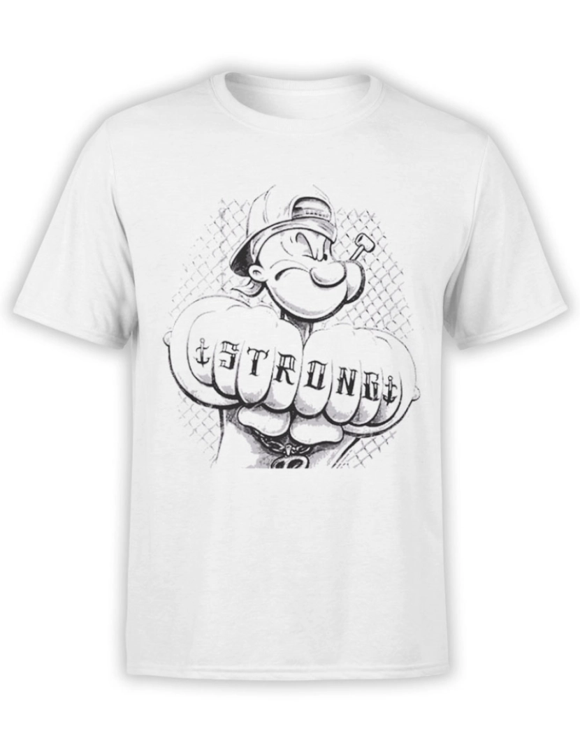 imagem de Tatuagem de camiseta Popeye-S1