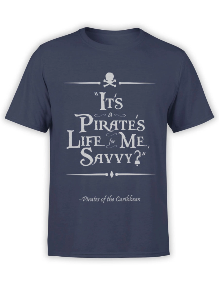 Rockinstone - Camiseta Piratas do Caribe Savvy-S