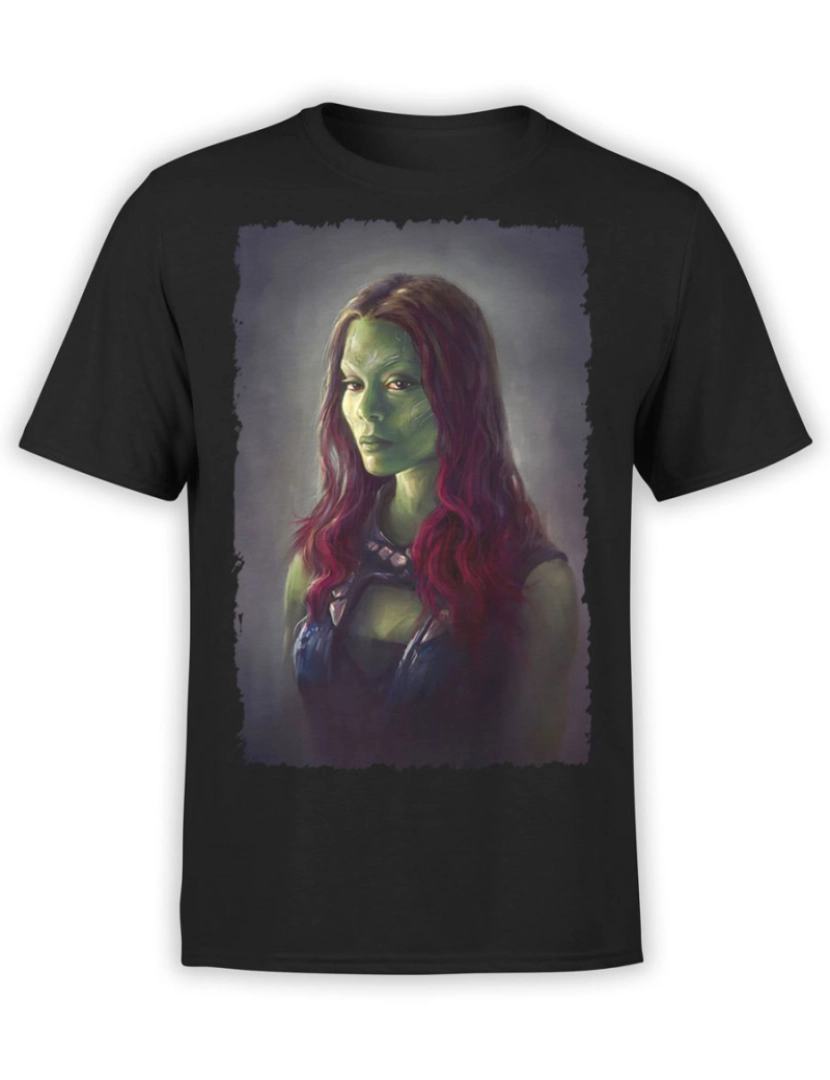 Rockinstone - Camiseta Guardiões da Galáxia Gamora-S