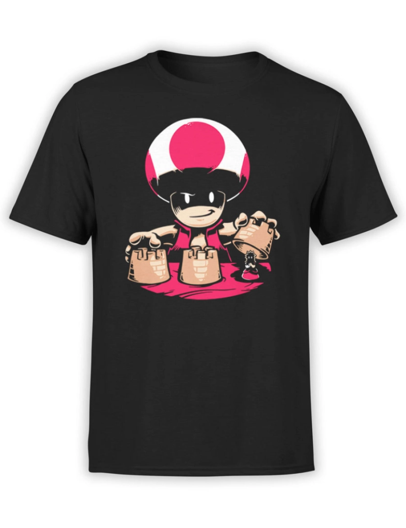 Rockinstone - Camiseta Super Mario Fumaça-S