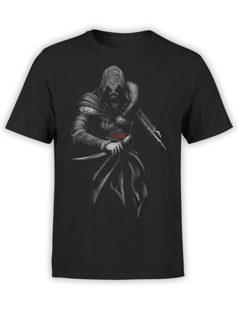 Rockinstone - Assassino de camiseta Assassin's Creed-S