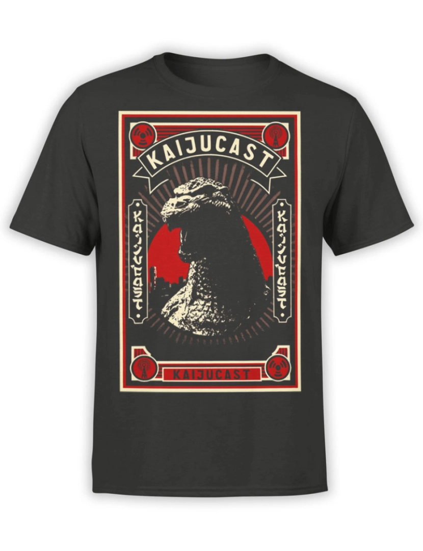 Rockinstone - Camiseta Godzilla Rádio-S