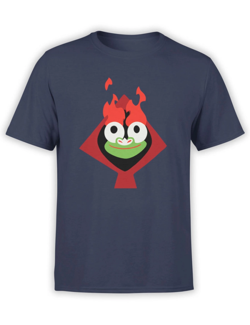 Rockinstone - Camiseta Samurai Jack Fofa Aku-S