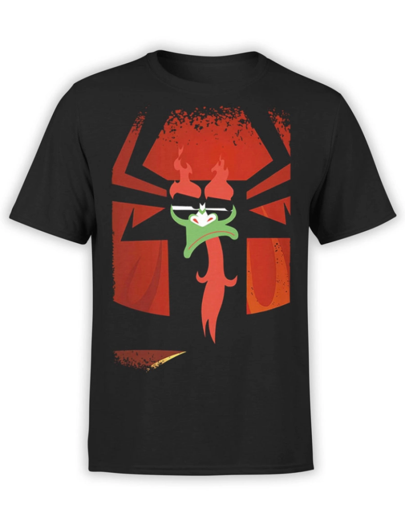 Rockinstone - Camiseta Samurai Jack Desprezo-S