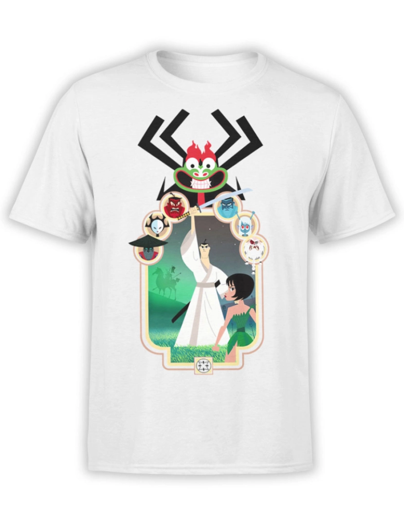 Rockinstone - Personagens de camisetas Samurai Jack-S