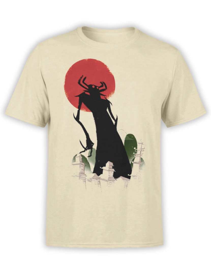 Rockinstone - Silhueta de camiseta Samurai Jack-S