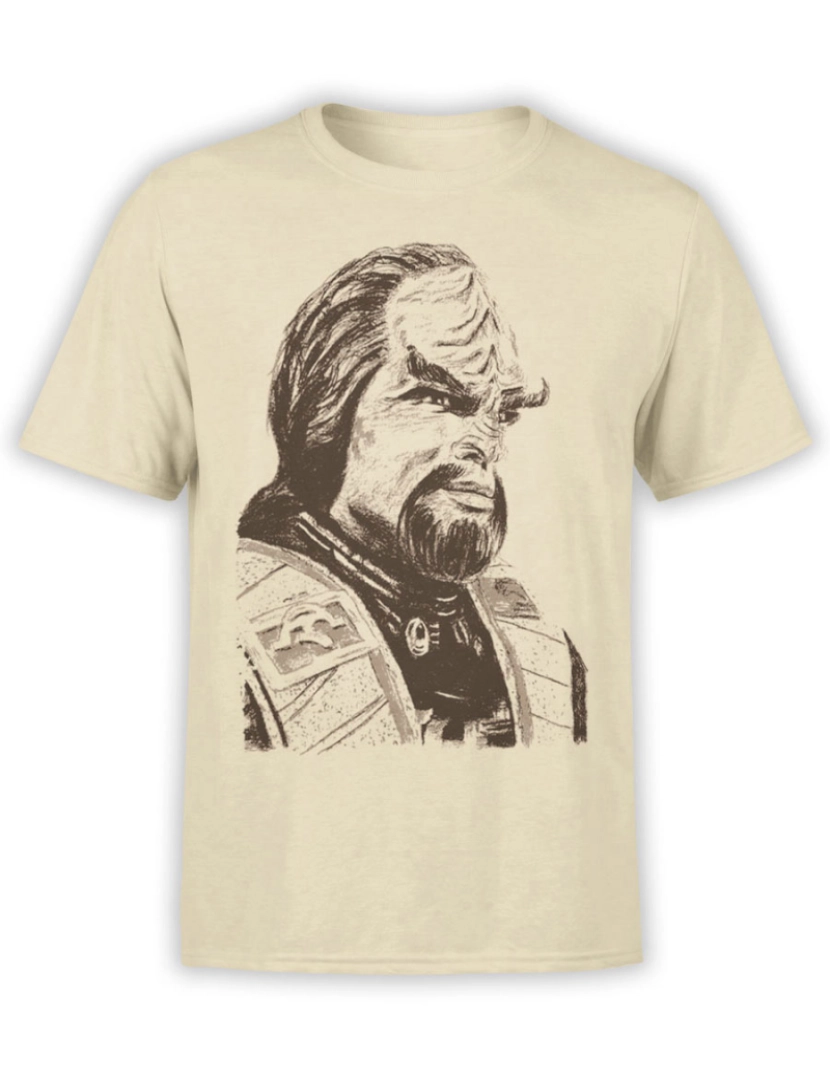 Rockinstone - Camiseta Star Trek Worf-S