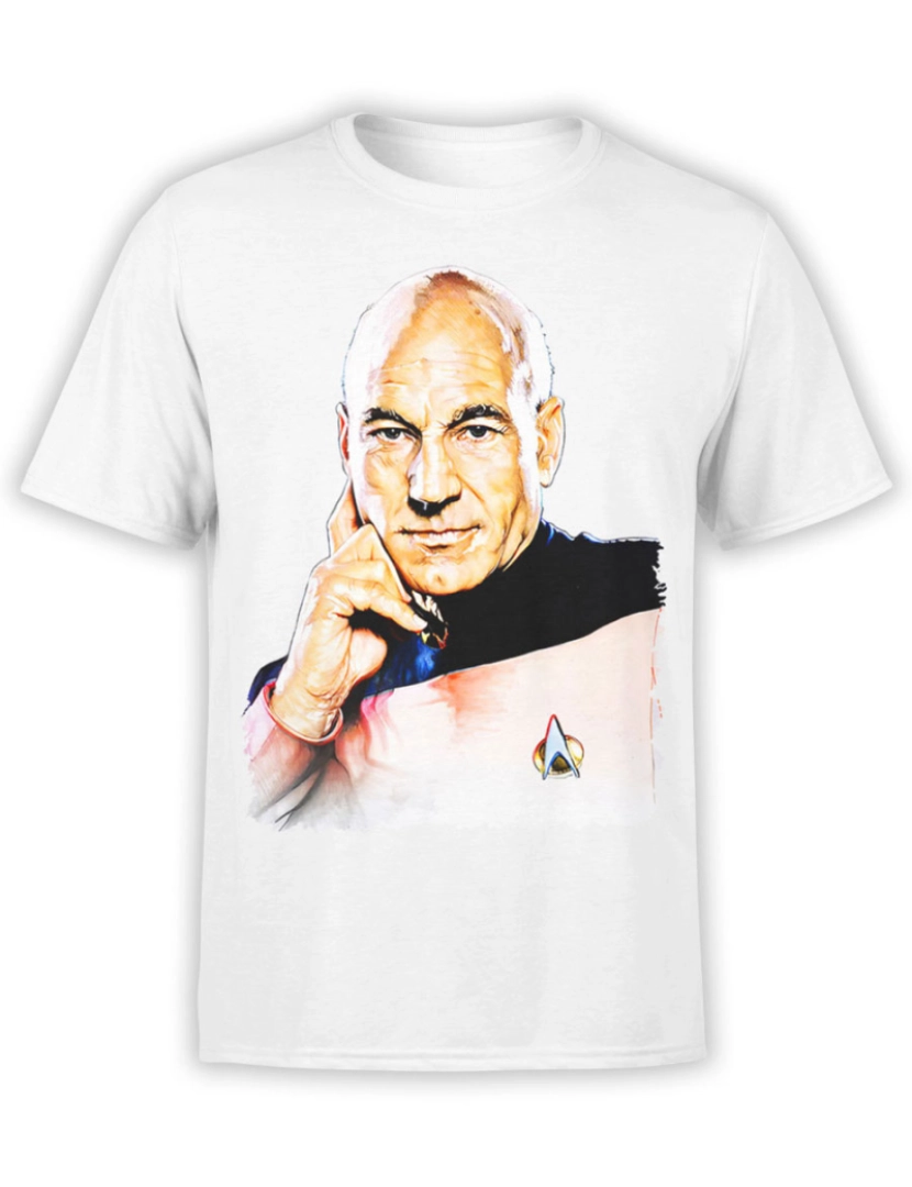 Rockinstone - Camiseta Star Trek Picard-S