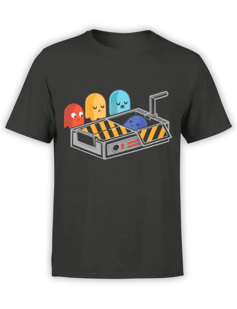 Rockinstone - Camiseta Pac-Man Morto-S