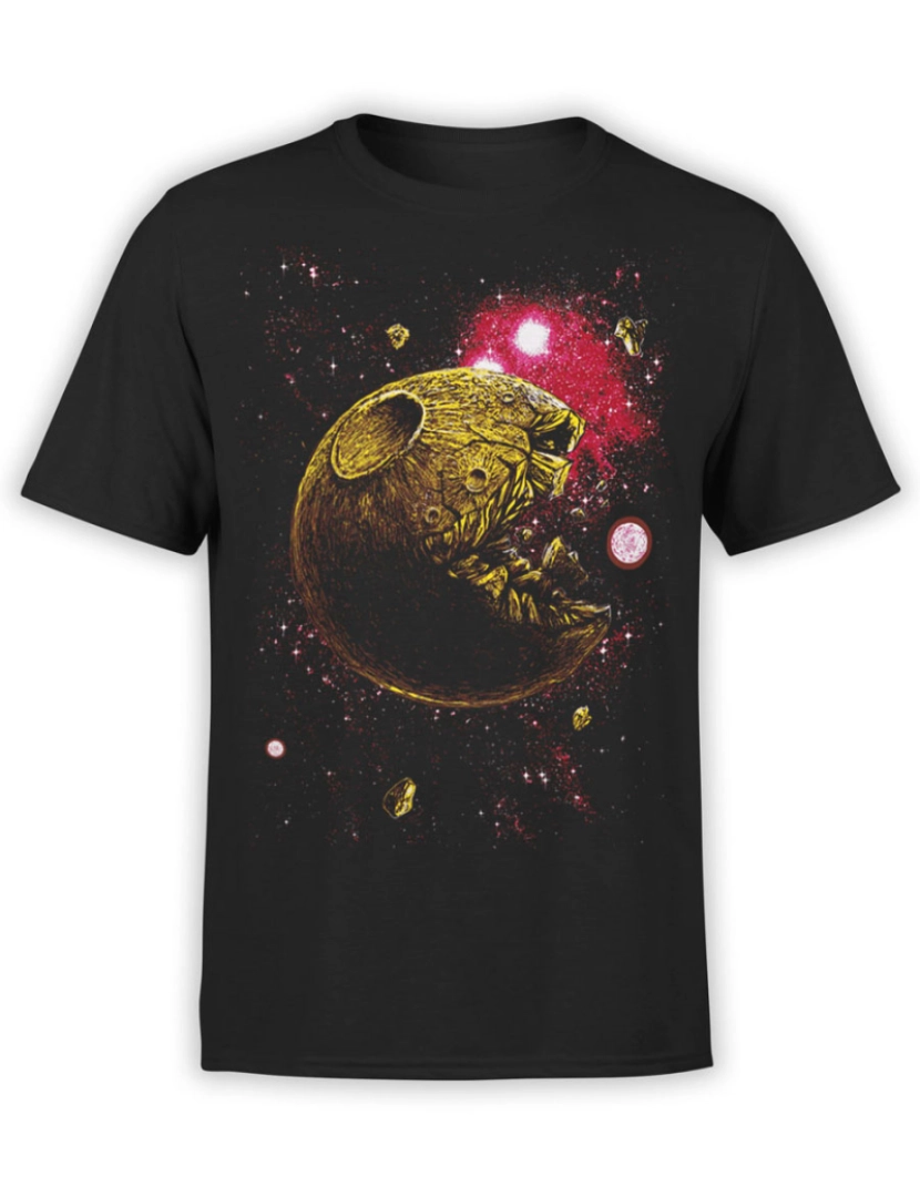 imagem de Camiseta Pac-Man Pac-Moon-S1