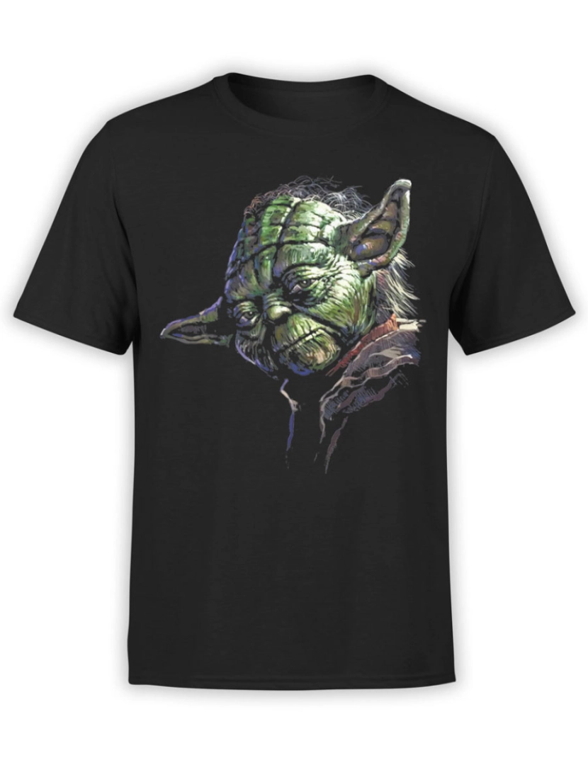 Rockinstone - Camiseta Star Wars Mestre Yoda-S