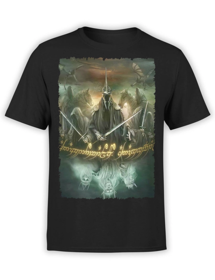 Rockinstone - Camiseta O Senhor dos Anéis Mordor-S