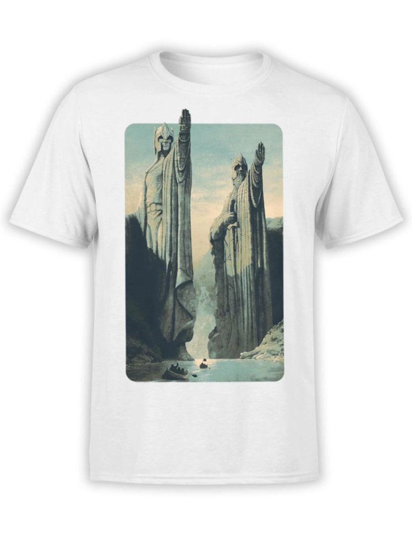 Rockinstone - Camiseta O Senhor dos Anéis Argonath-S