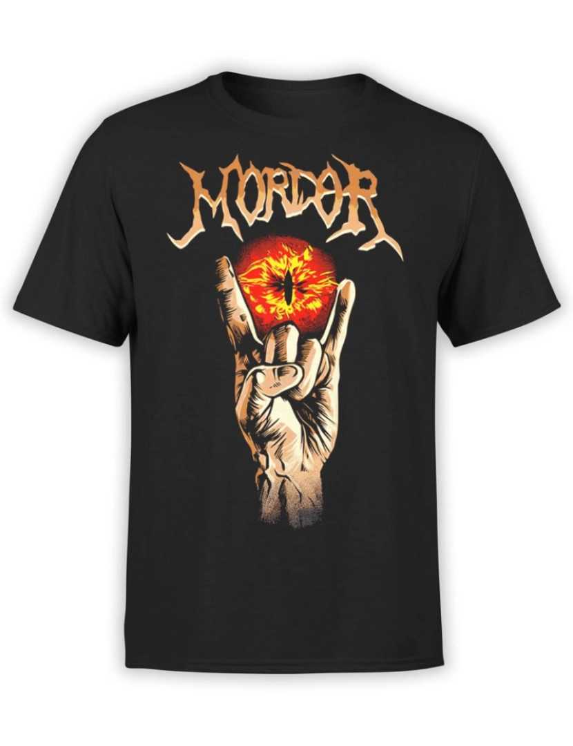 Rockinstone - Camiseta O Senhor dos Anéis Mordor-S