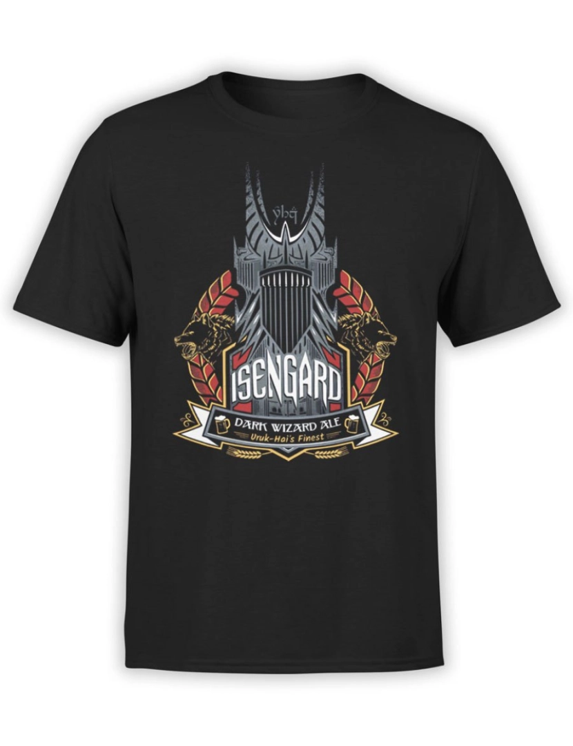 Rockinstone - Camiseta O Senhor dos Anéis Isengard-S