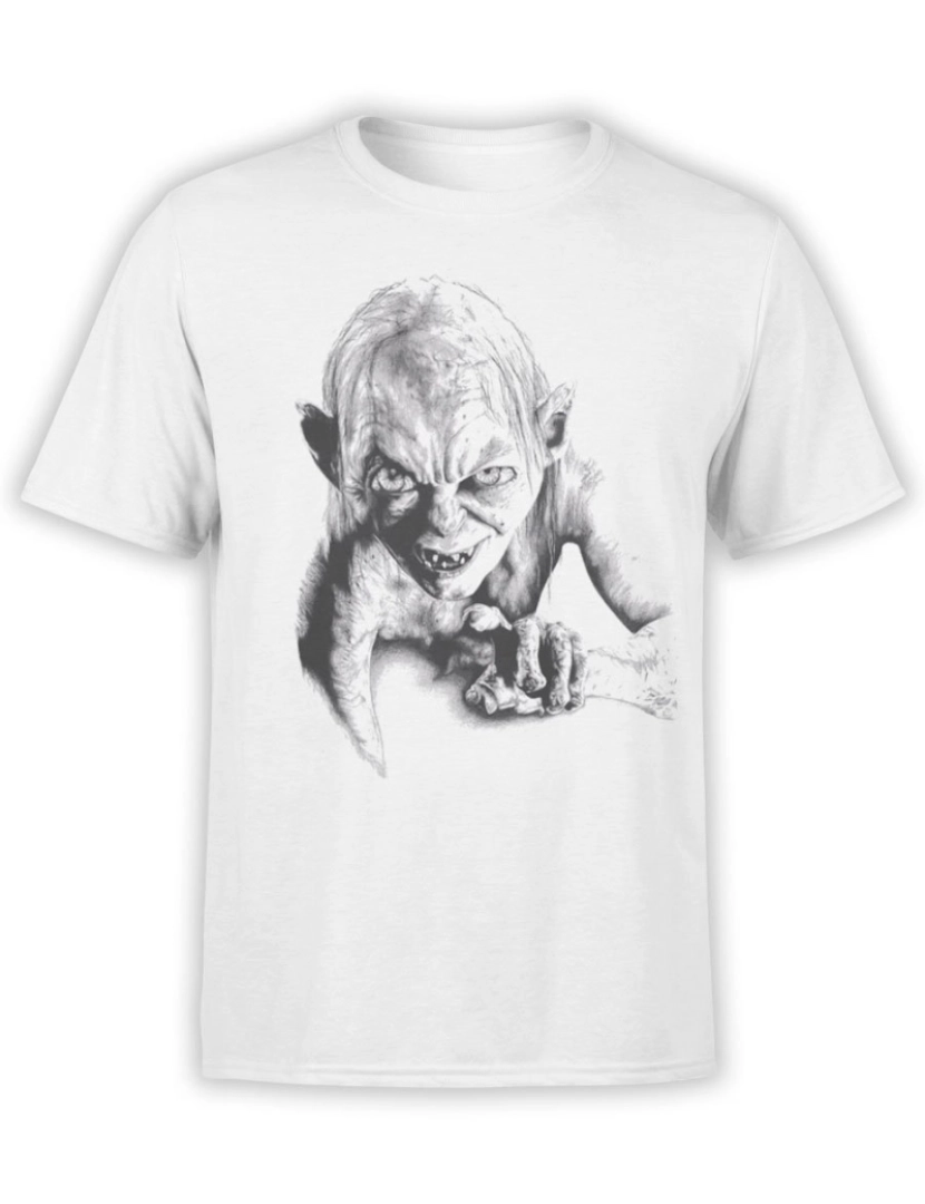 Rockinstone - Camiseta O Senhor dos Anéis Gollum-S