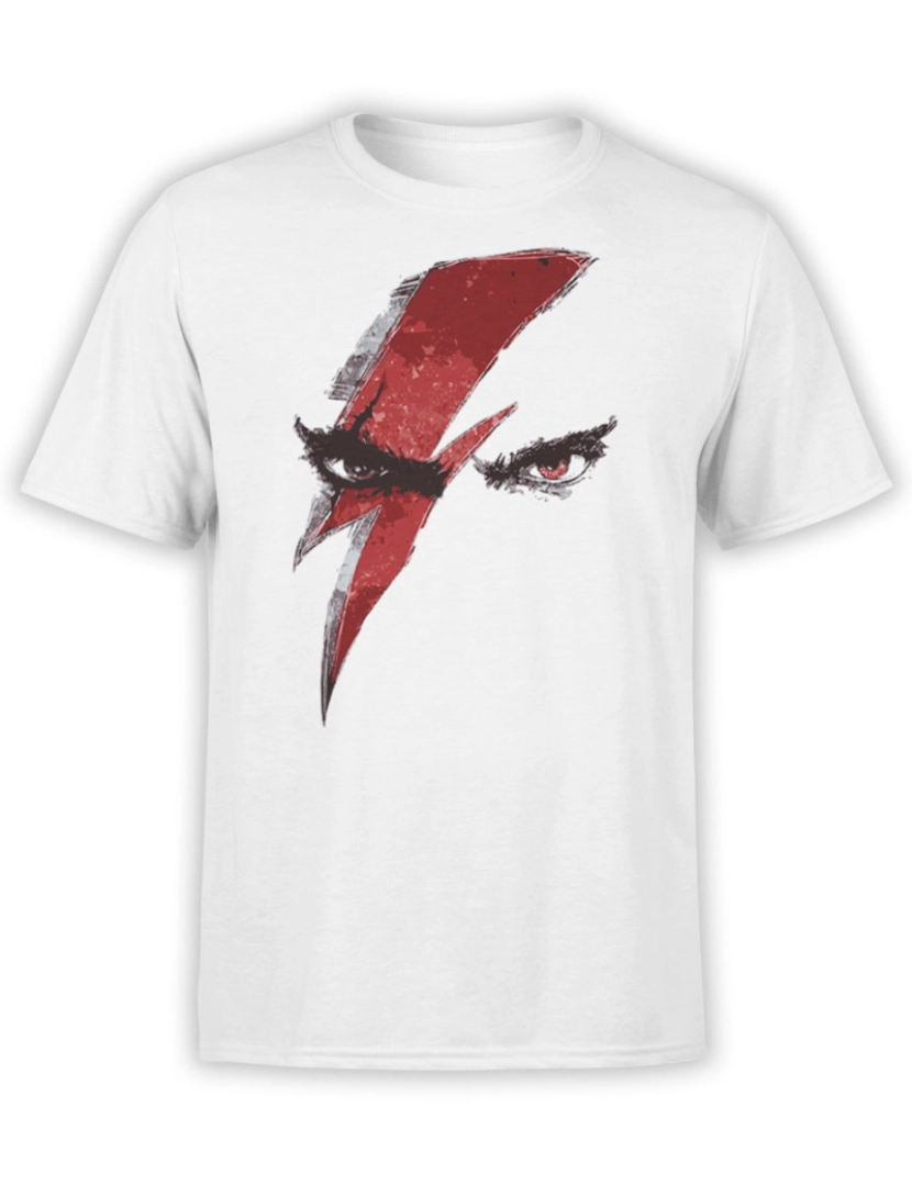 Rockinstone - Olhos de camiseta God of War-S