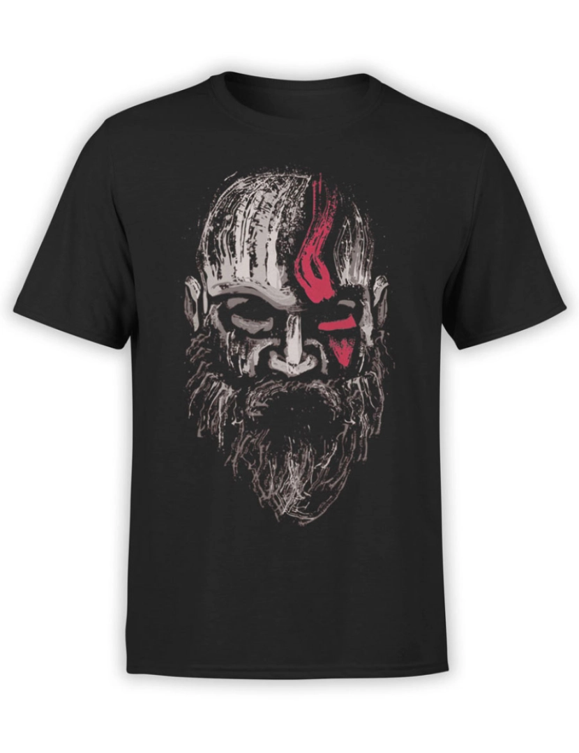 Rockinstone - Camiseta God of War Kratos-S