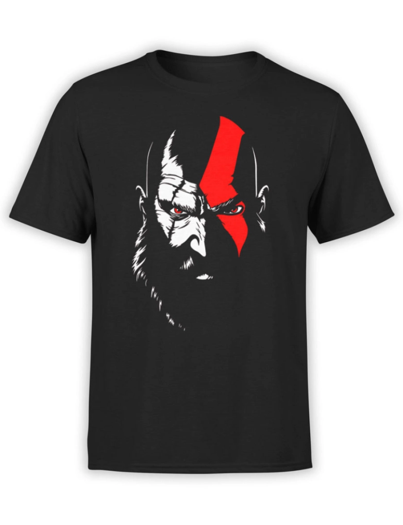 Rockinstone - Camiseta God of War Kratos-S