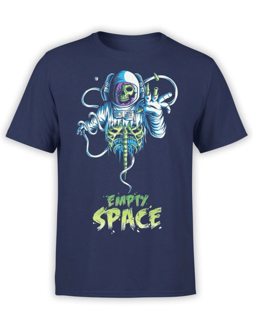 Rockinstone - Camiseta da NASA Camiseta Espaço Vazio Universo-S