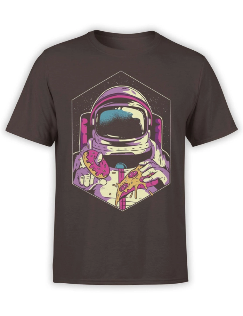 Rockinstone - Camiseta NASA AstroFood Universe-S