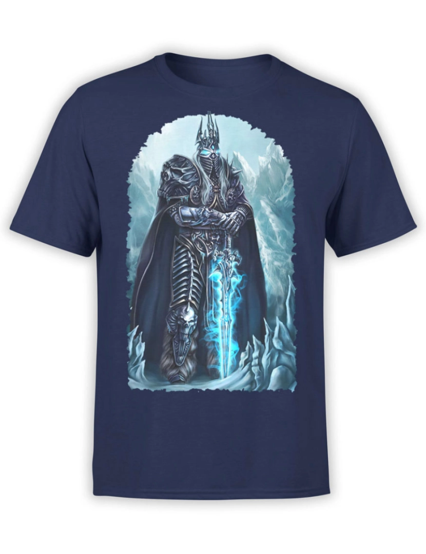 Rockinstone - Camiseta World of Warcraft Arthas Menethil-S