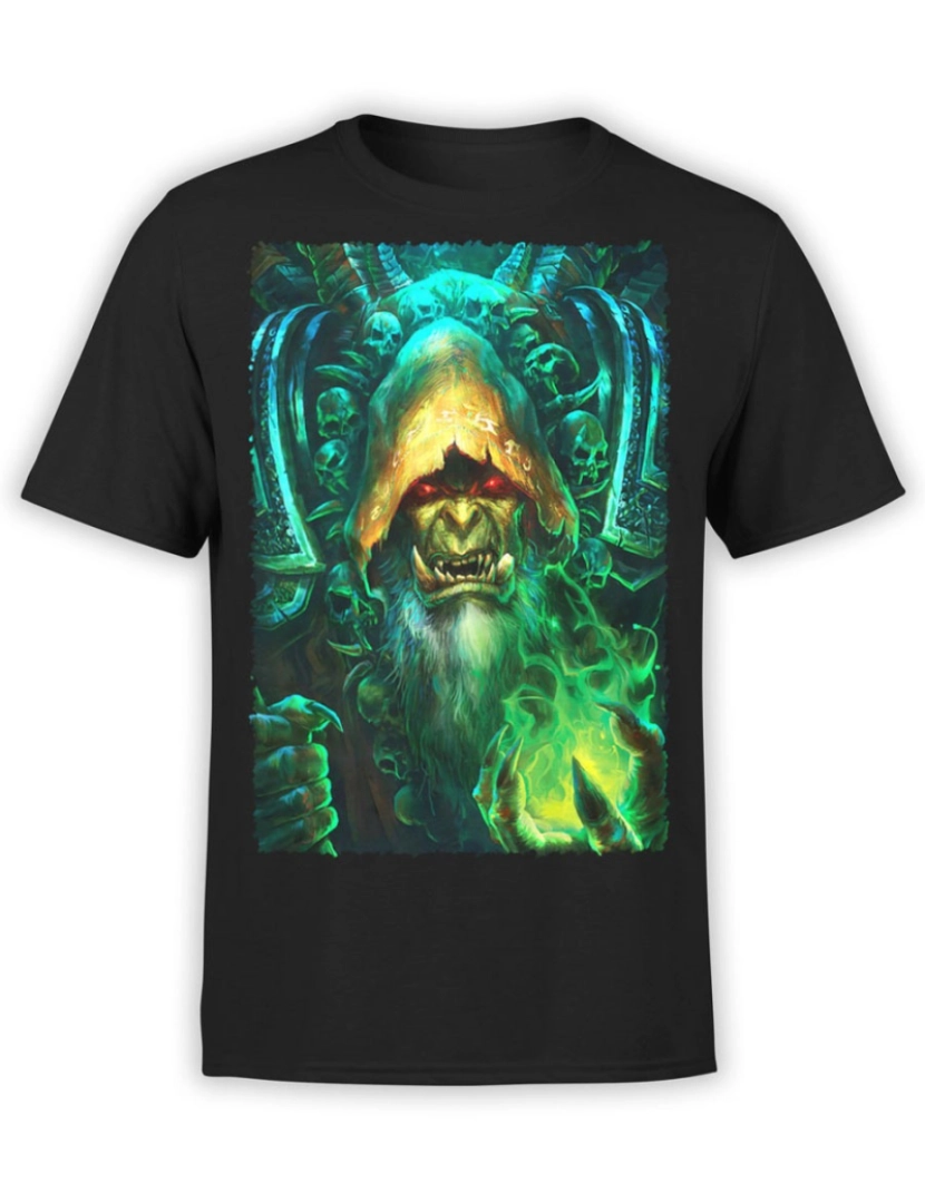 Rockinstone - Camiseta World of Warcraft Gul'dan-S