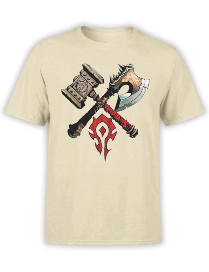 Rockinstone - Horda de camisetas do World of Warcraft-S