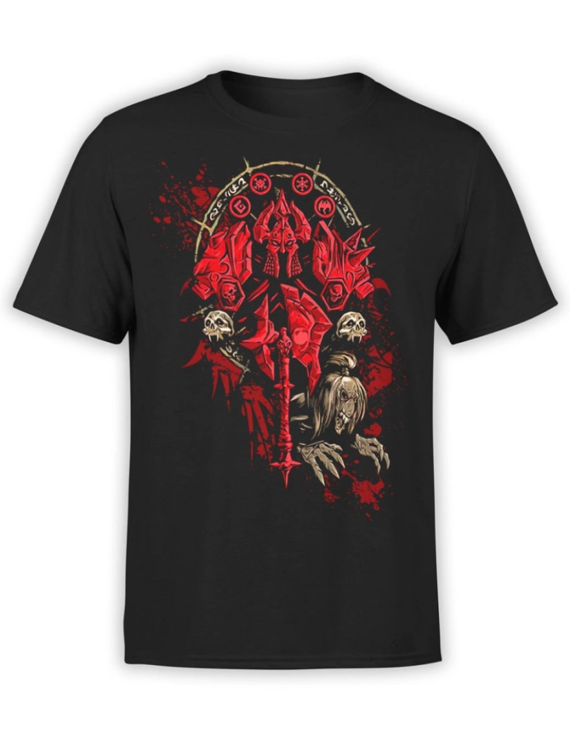 Rockinstone - Camiseta World of Warcraft Cavaleiro da Morte-S